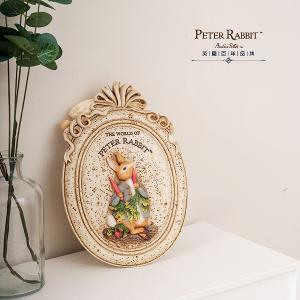 【PETER RABBIT 比得兔】比得兔吃蘿蔔橢圓壁掛