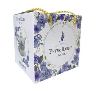 PETER RABBIT 比得兔 青花瓷 子母壺杯盤禮盒組