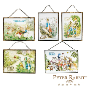 PETER RABBIT 比得兔 經典玻璃壁飾