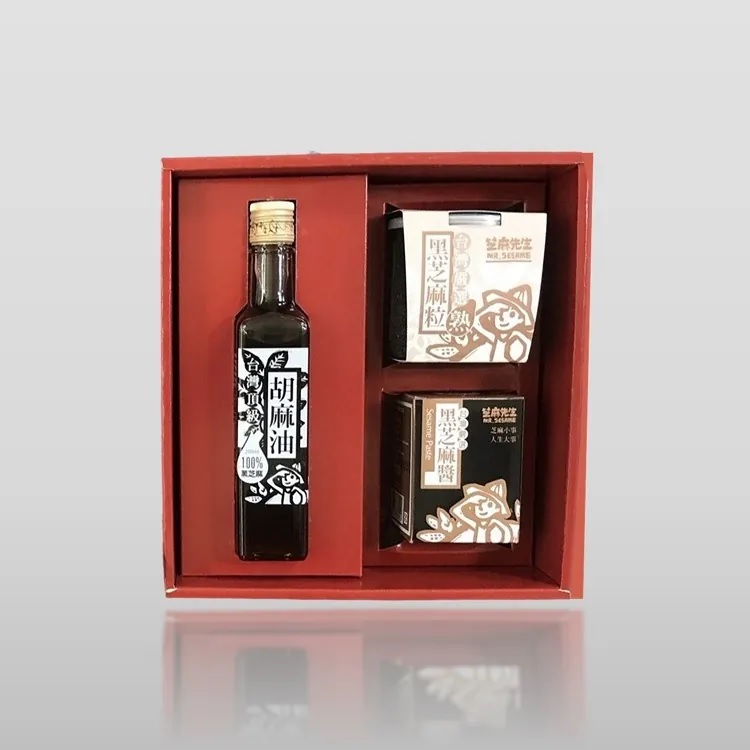 大三元禮盒 (胡麻油+芝麻醬+芝麻粒)