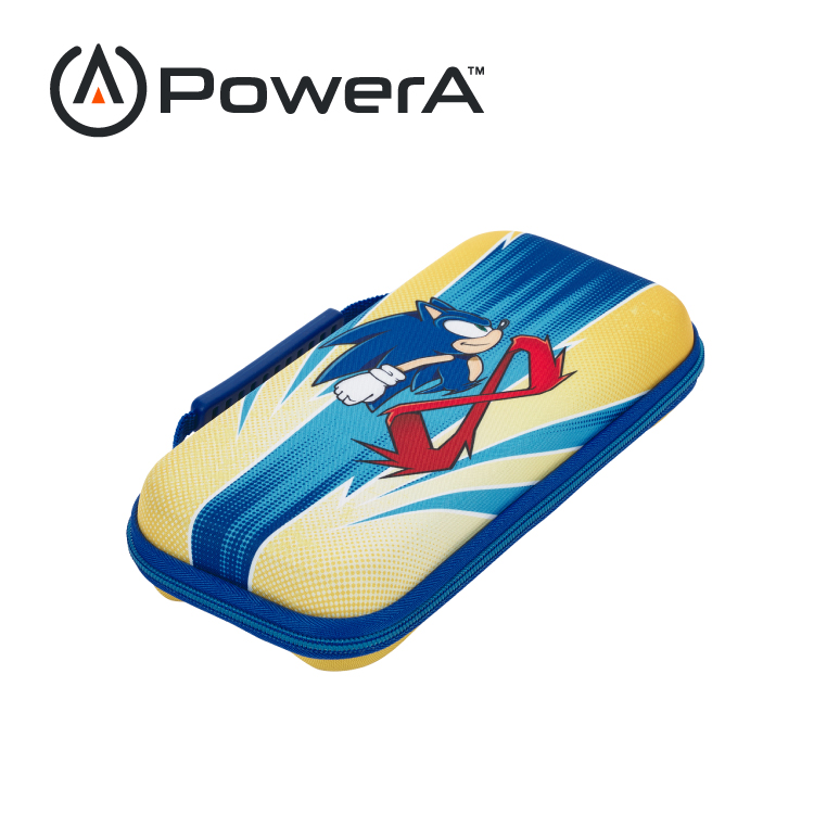 【PowerA】|任天堂官方授權|薄型收納包限量款(NSCS0209-01)-音速小子