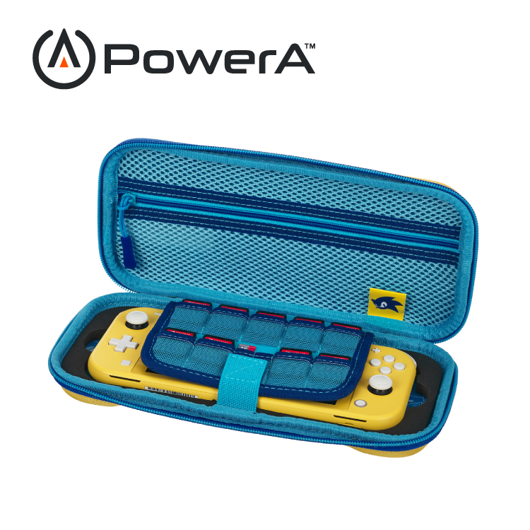 【PowerA】|任天堂官方授權|薄型收納包限量款(NSCS0209-01)-音速小子
