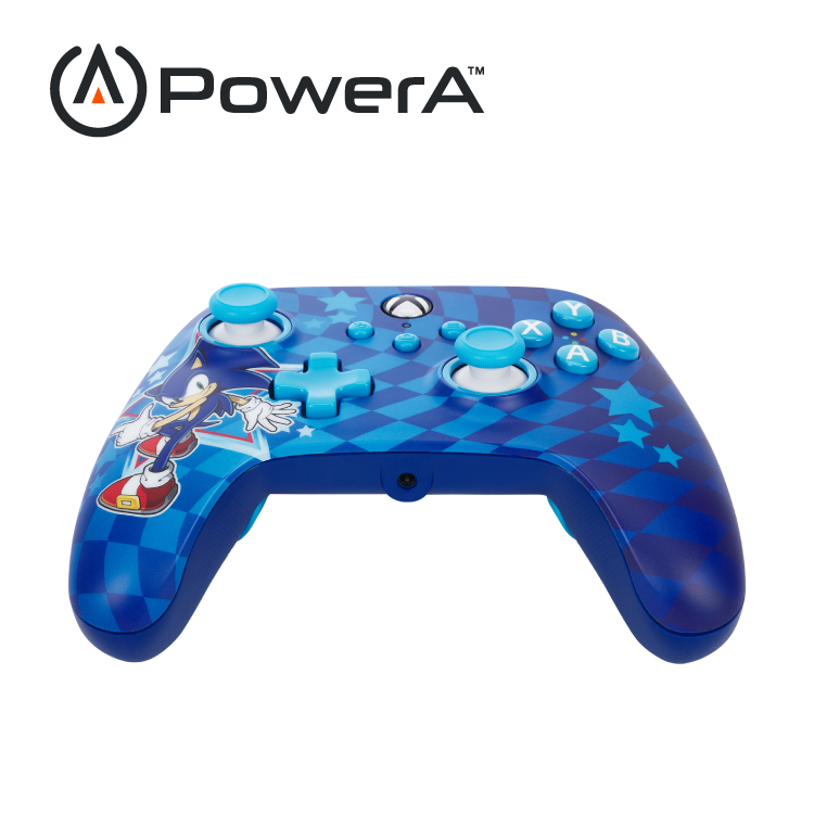【PowerA】|XBOX 官方授權|可調增強款有線遊戲手把(XBGP0229-01)-音速小子