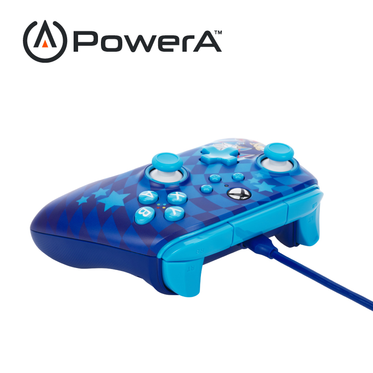 【PowerA】|XBOX 官方授權|可調增強款有線遊戲手把(XBGP0229-01)-音速小子