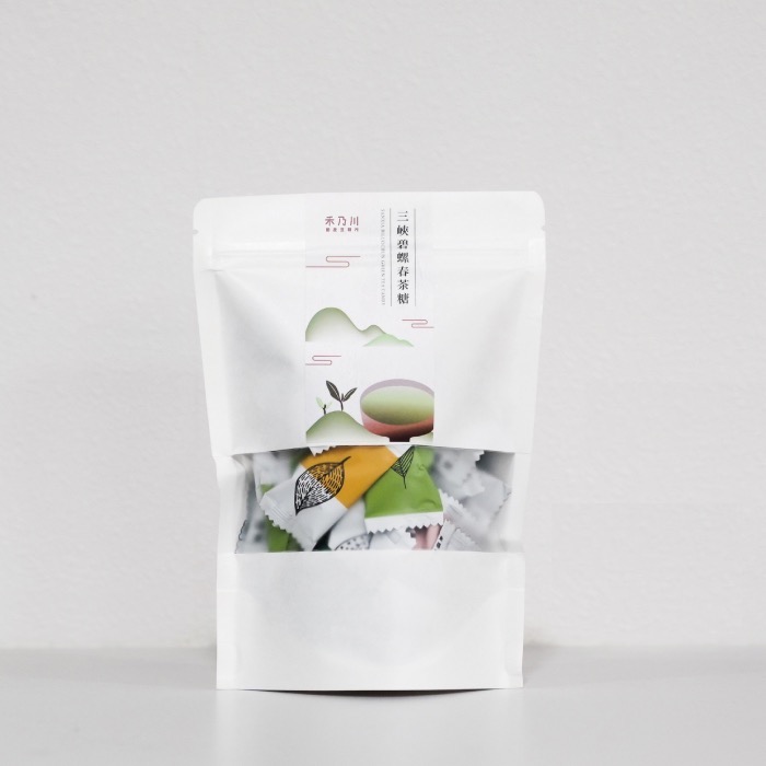 禾乃川 香香豆纖營養餅 4盒組(11片/盒)  附贈碧螺春茶糖105g X1包