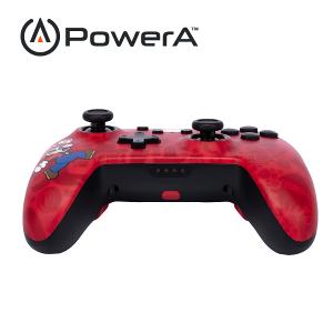 【PowerA】|任天堂官方授權|增強款藍芽5.0無線遊戲手把限量款 (1525741-01)-超級瑪利歐