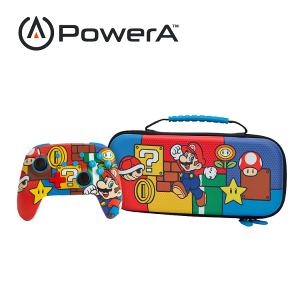 【PowerA】|任天堂官方授權|增強款藍芽5.0無線遊戲手把限量款(1519764-02)-瑪利歐嘻哈