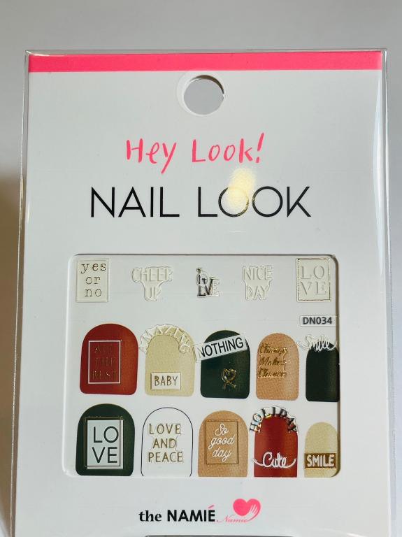 Erelah 韓國美甲凝膠貼飾 DN034