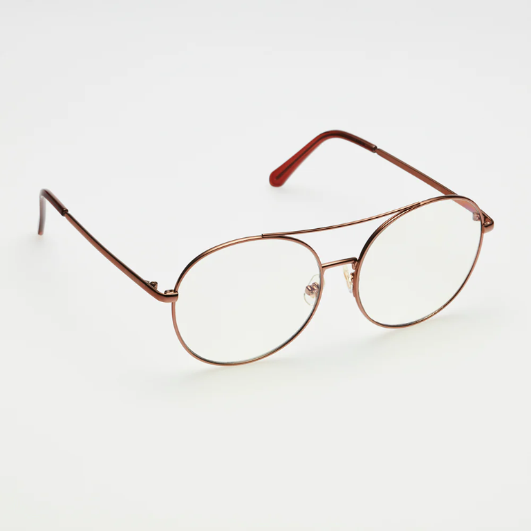 ROSIE ALLAN 藍光眼鏡 LULU-咖啡色