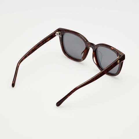 ROSIE ALLAN 太陽眼鏡 手工板材墨鏡 ELAINE-珠光紅琥珀