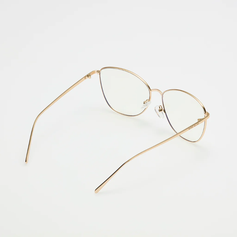 ROSIE ALLAN 藍光眼鏡 TAYLOR-金色