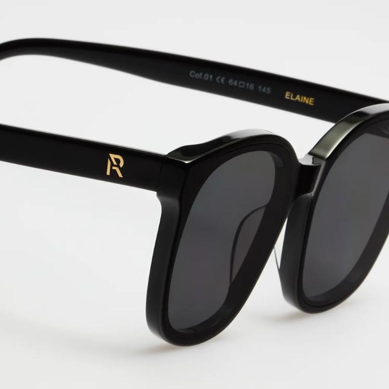 ROSIE ALLAN 太陽眼鏡 手工板材墨鏡 ELAINE-黑色