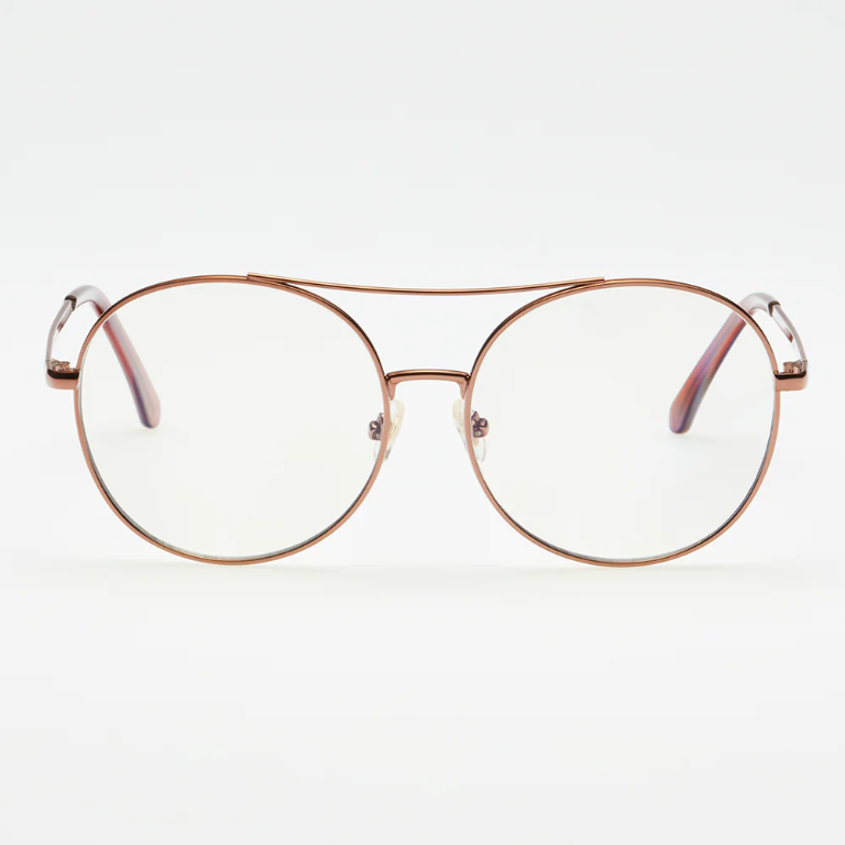 ROSIE ALLAN 藍光眼鏡 LULU-咖啡色