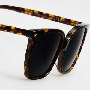 ROSIE ALLAN 太陽眼鏡 手工板材墨鏡 ALISON-茶琥珀