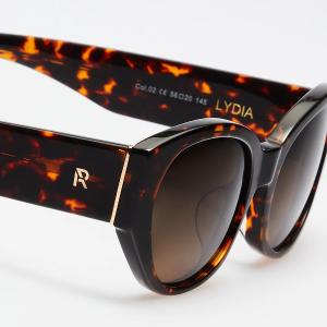 ROSIE ALLAN 太陽眼鏡 手工板材墨鏡 LYDIA-茶琥珀