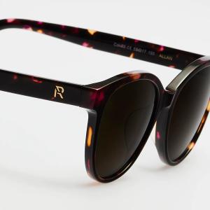 ROSIE ALLAN 太陽眼鏡 手工板材墨鏡 ALLAN-茶琥珀