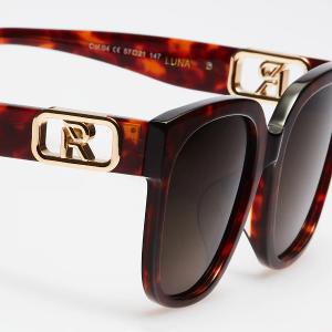 ROSIE ALLAN 太陽眼鏡 手工板材墨鏡 LUNA-棕琥珀