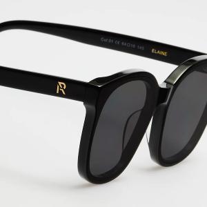 ROSIE ALLAN 太陽眼鏡 手工板材墨鏡 ELAINE-黑色