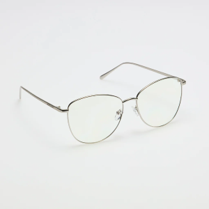 ROSIE ALLAN 藍光眼鏡 TAYLOR-銀色