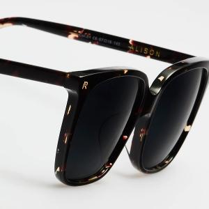 ROSIE ALLAN 太陽眼鏡 手工板材墨鏡 ALISON-深茶琥珀