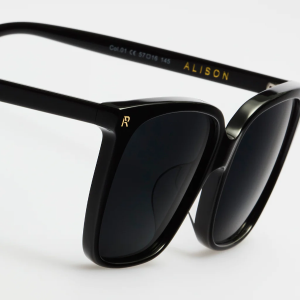 ROSIE ALLAN 太陽眼鏡 手工板材墨鏡 ALISON-黑色