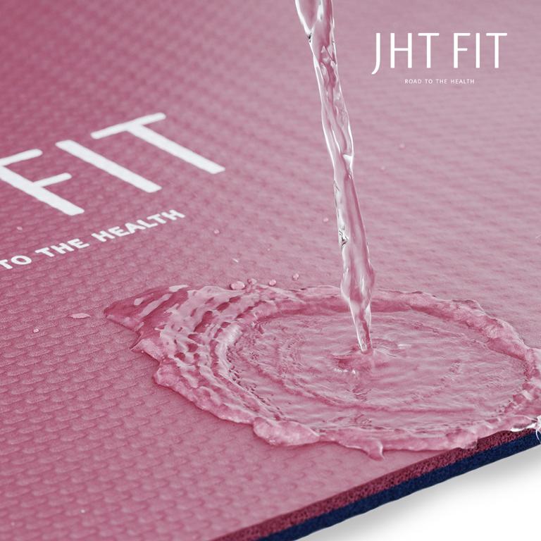 JHT NBR雙色環保8mm瑜珈墊(台灣製) K-612