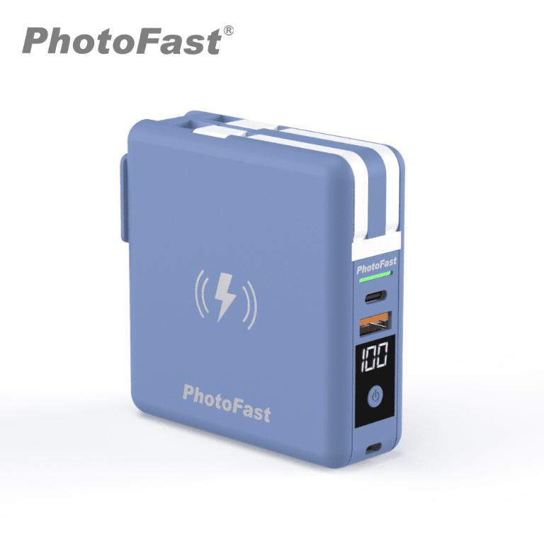 Photofast多功能五合一行動電源 萬用充 自帶線旅行充 磁吸無線充電 MUTICharge 10000mAh