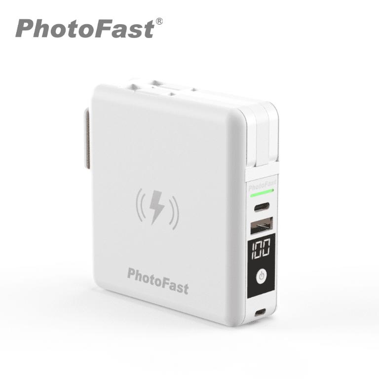 Photofast多功能五合一行動電源 萬用充 自帶線旅行充 磁吸無線充電 MUTICharge 10000mAh