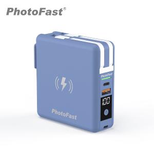 Photofast多功能五合一行動電源 萬用充 自帶線旅行充 磁吸無線充電 MUTICharge 10000mAh