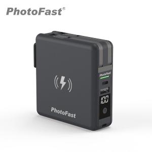 Photofast多功能五合一行動電源 萬用充 自帶線旅行充 磁吸無線充電 MUTICharge 10000mAh