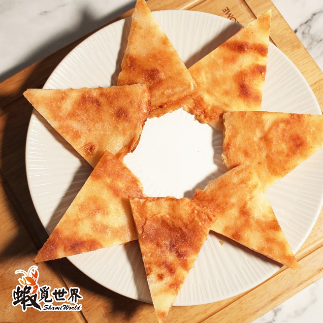 【蝦覓世界】手工月亮蝦餅〈三片組〉(冷凍)