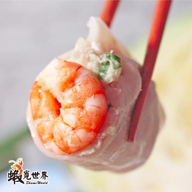 【蝦覓世界】鮮蝦水餃－韭黃×3、高麗菜×3〈六包組〉(冷凍)