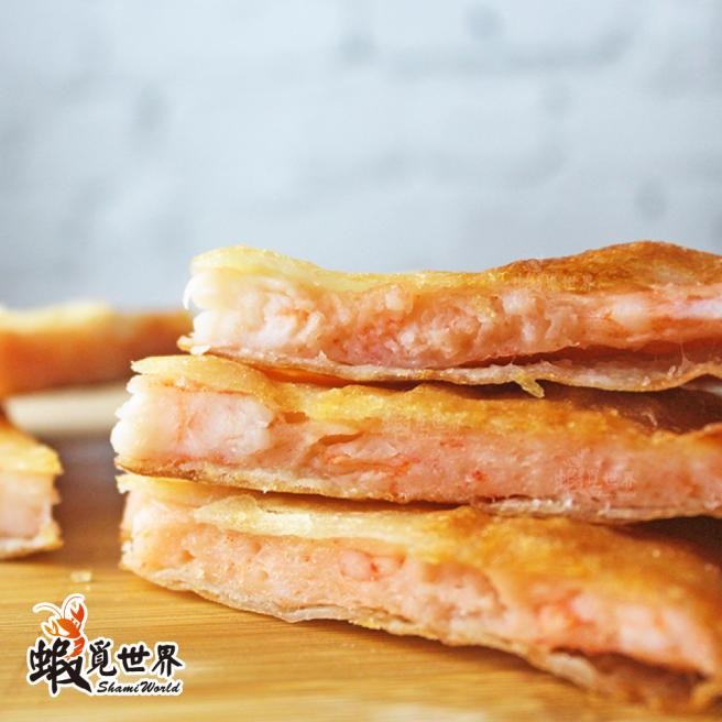 【蝦覓世界】手工月亮蝦餅〈三片組〉(冷凍)
