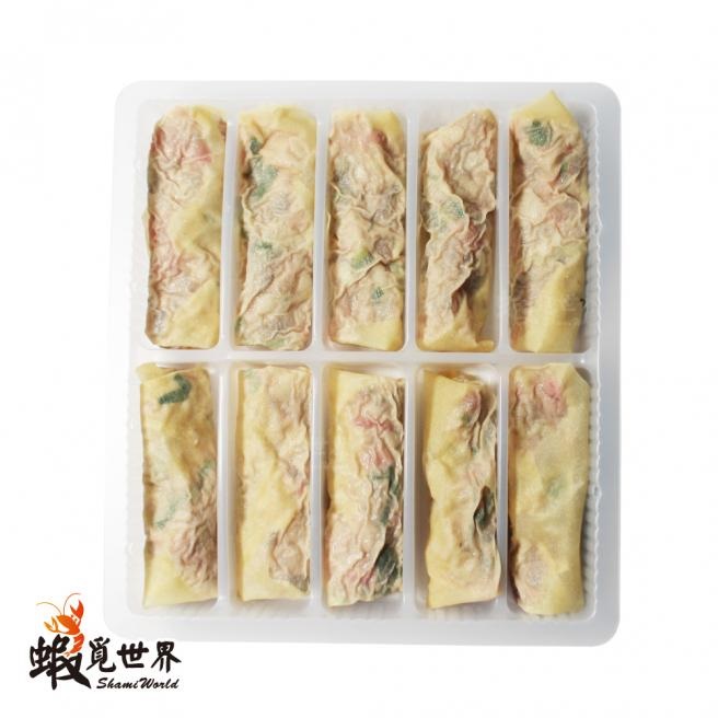 【蝦覓世界】千張鮮蝦捲〈三包組〉(冷凍)