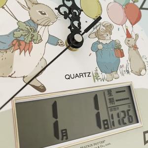 PETER RABBIT 比得兔 電子雙顯鐘-比得兔歡樂時光時鐘
