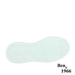 Ben&1966高級頭層牛皮閃亮時尚厚底休閒鞋-金(238231)