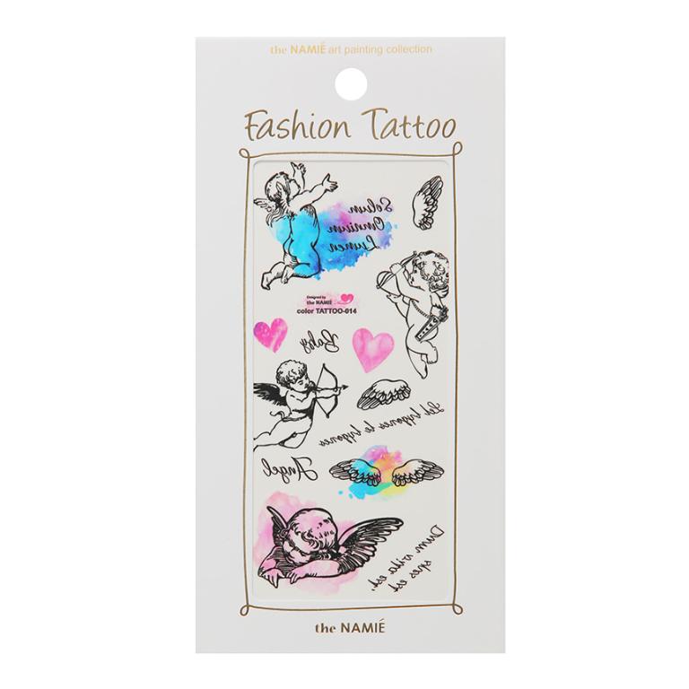 Erelah Color Tattoo 彩色紋身貼紙 天使 014