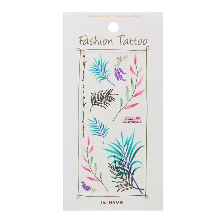 Erelah Color Tattoo 彩色紋身貼紙 薰衣草 015