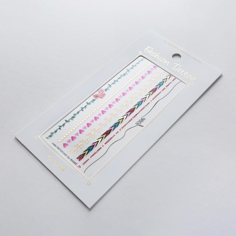 Erelah Color Tattoo 彩色紋身貼紙 復古手鍊 020