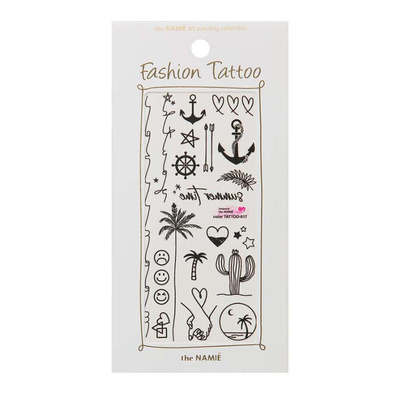 Erelah Color Tattoo 彩色紋身貼紙 夏日海灘 017