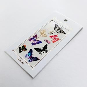 Erelah Color Tattoo 彩色紋身貼紙 蝴蝶節 005