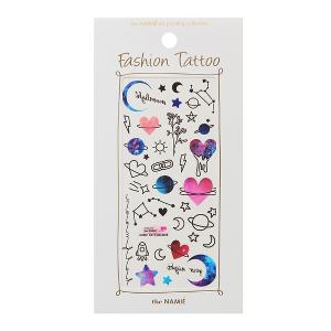 Erelah Color Tattoo 彩色紋身貼紙 宇宙 016