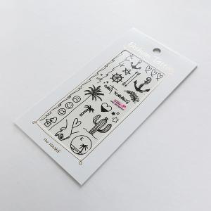 Erelah Color Tattoo 彩色紋身貼紙 夏日海灘 017