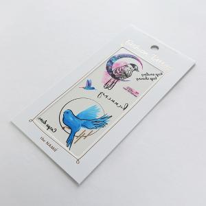 Erelah Color Tattoo 彩色紋身貼紙 發現青鳥 006