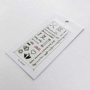 Erelah Color Tattoo 彩色紋身貼紙 箭頭和手寫字 012