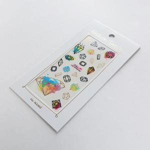 Erelah Color Tattoo 彩色紋身貼紙 鑽石 003