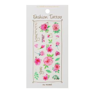 Erelah Color Tattoo 彩色紋身貼紙 玫瑰花園 008