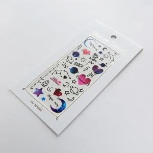 Erelah Color Tattoo 彩色紋身貼紙 宇宙 016