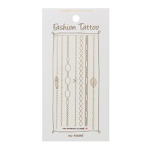 Erelah Color Tattoo 彩色紋身貼紙 金手練 018