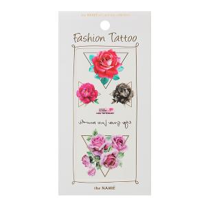 Erelah Color Tattoo 彩色紋身貼紙 玫瑰風情 001